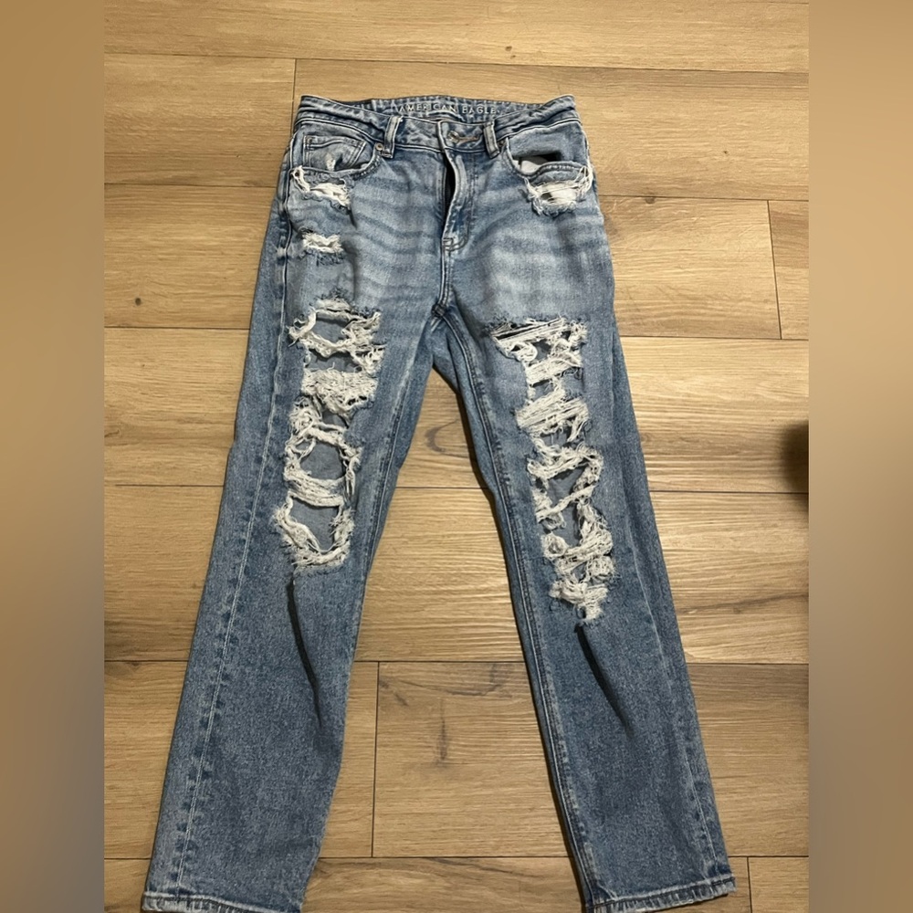 American Eagle Outfitters Light Blue Denim Jeans